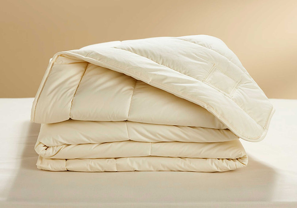 Thumbnail: Natural wool duvet light weight