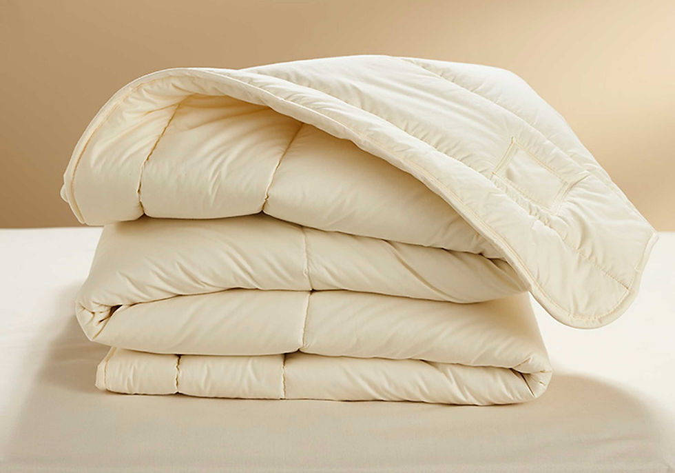 Thumbnail: Natural wool duvet medium weight