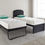 Thumbnail: Relyon upholstered guest bed twin configuration
