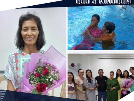 Welcome to the family of God, Marife