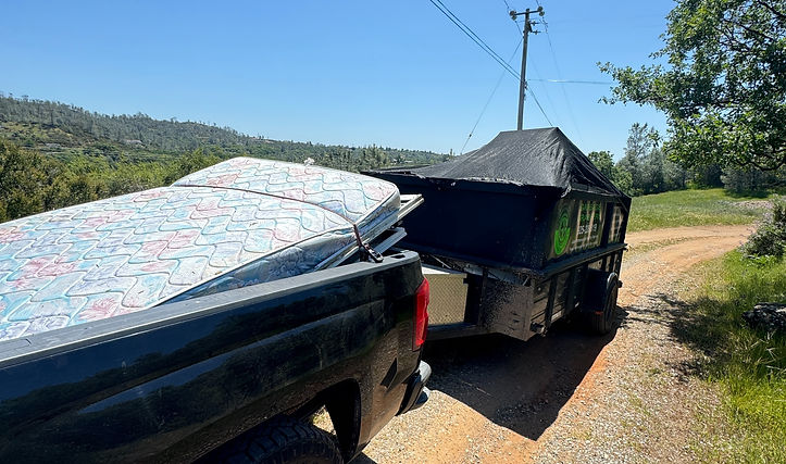 Junk Removal in Rescue CA done by Garbag