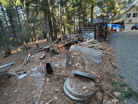 Construction Debris Removal in camino ca apple hill ca by Garbage Grabbers