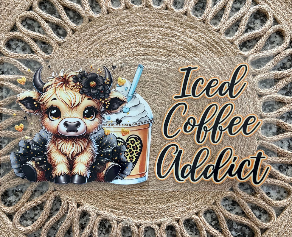 Thumbnail: UV DTF Cup Wrap for 16oz Glass Cups - Design 348