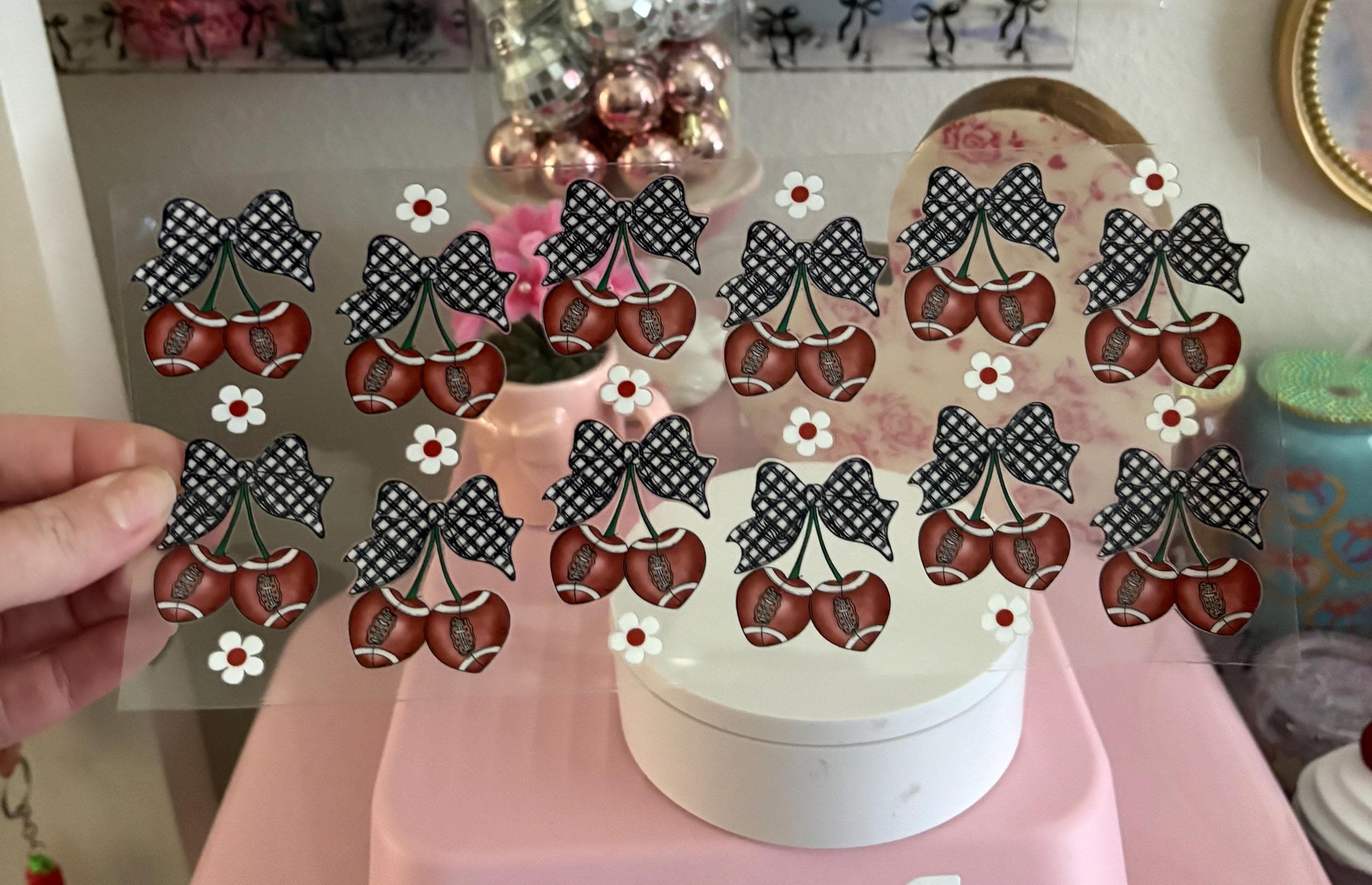 UV DTF Cup Wrap for 16oz Glass Cups - Design 244