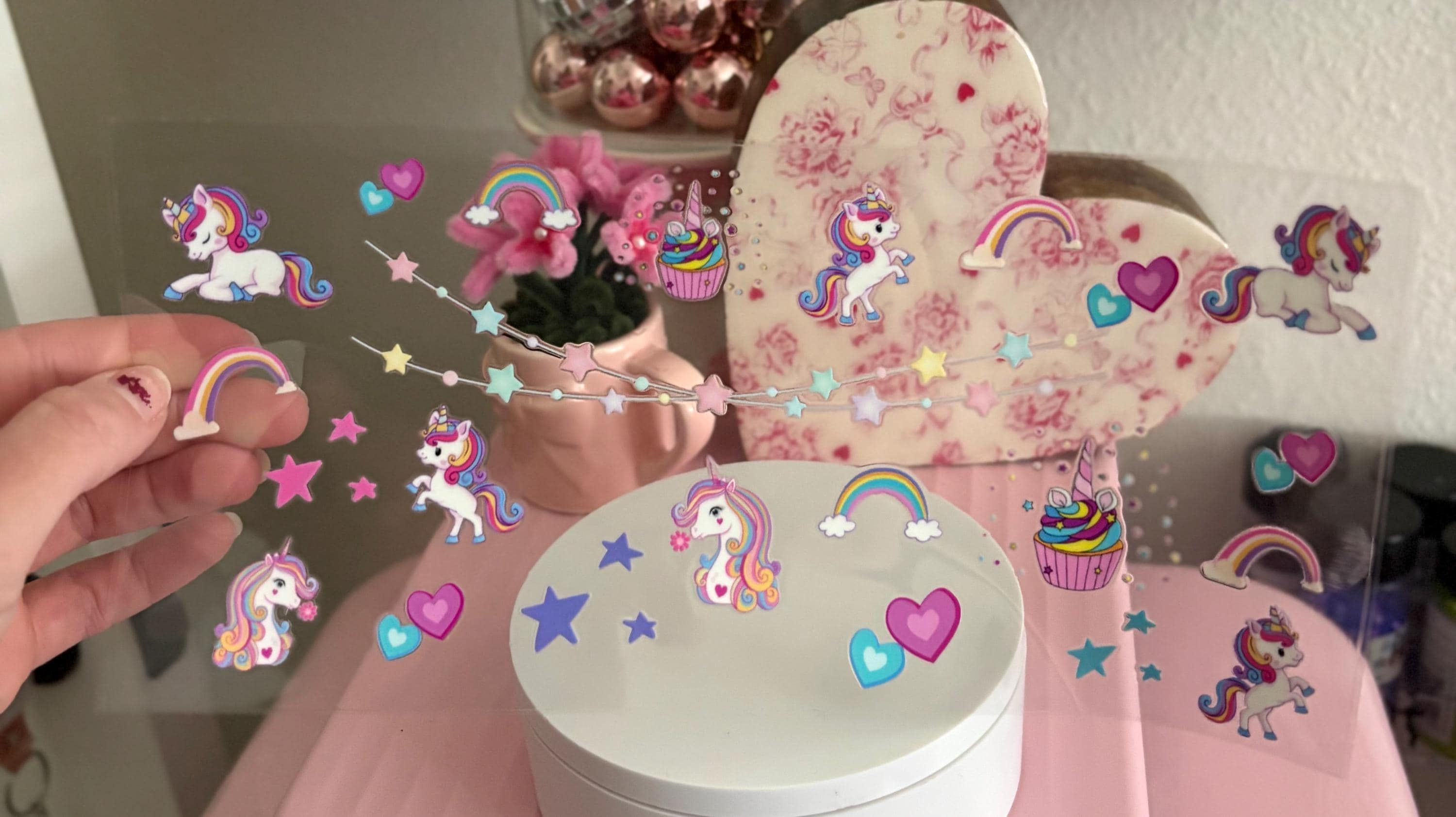 UV DTF Cup Wrap for 16oz Glass Cups - Design 126