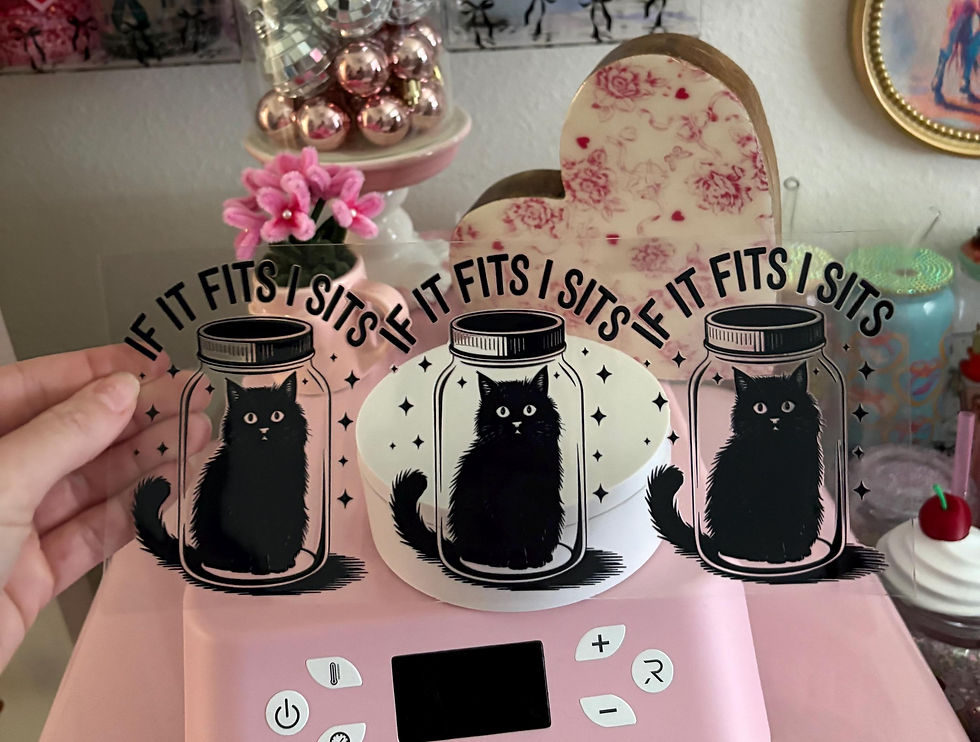 UV DTF Cup Wrap for 16oz Glass Cups - Design 248