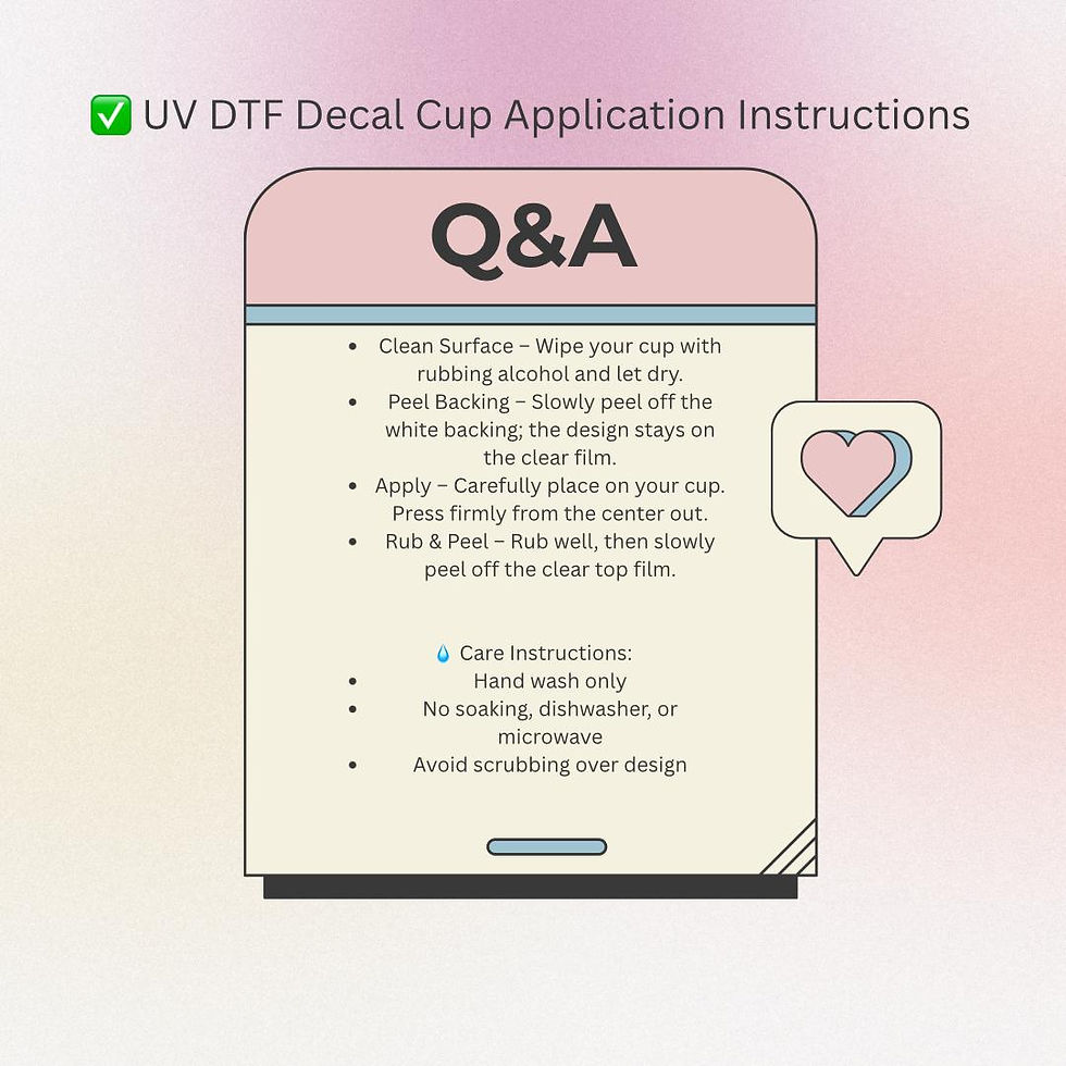 Thumbnail: UV DTF Cup Wrap for 16oz Glass Cups - Design 495