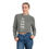 Thumbnail: 嘿 Women's Hey! You Look Good! Cropped Sweatshirt in Off-White on Gray 🇨🇳