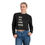 Thumbnail: Women's Hey! You Look Good! Cropped Sweatshirt in Tan on Black