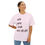 Thumbnail: Hey! You Look Good! Oversized T in Burgundy on Soft Pink in Hindi (Women)