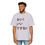 Thumbnail: 🇯🇵Hey! You Look Good! Men's Heavy Oversized Tee in Burgundy on Orchard