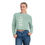 Thumbnail: 嘿Women's Hey! You Look Good! Cropped Sweatshirt in Off-White on light Blue 🇨🇳