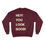 Thumbnail: Hey! You Look Good! CHAMPION Sweater in Burgundy and Tan