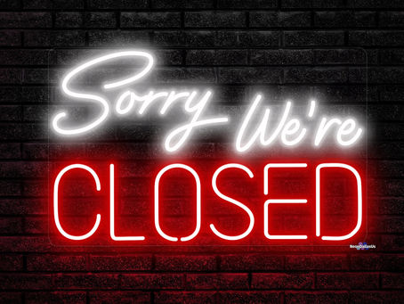 Schließung an Wettkampftagen