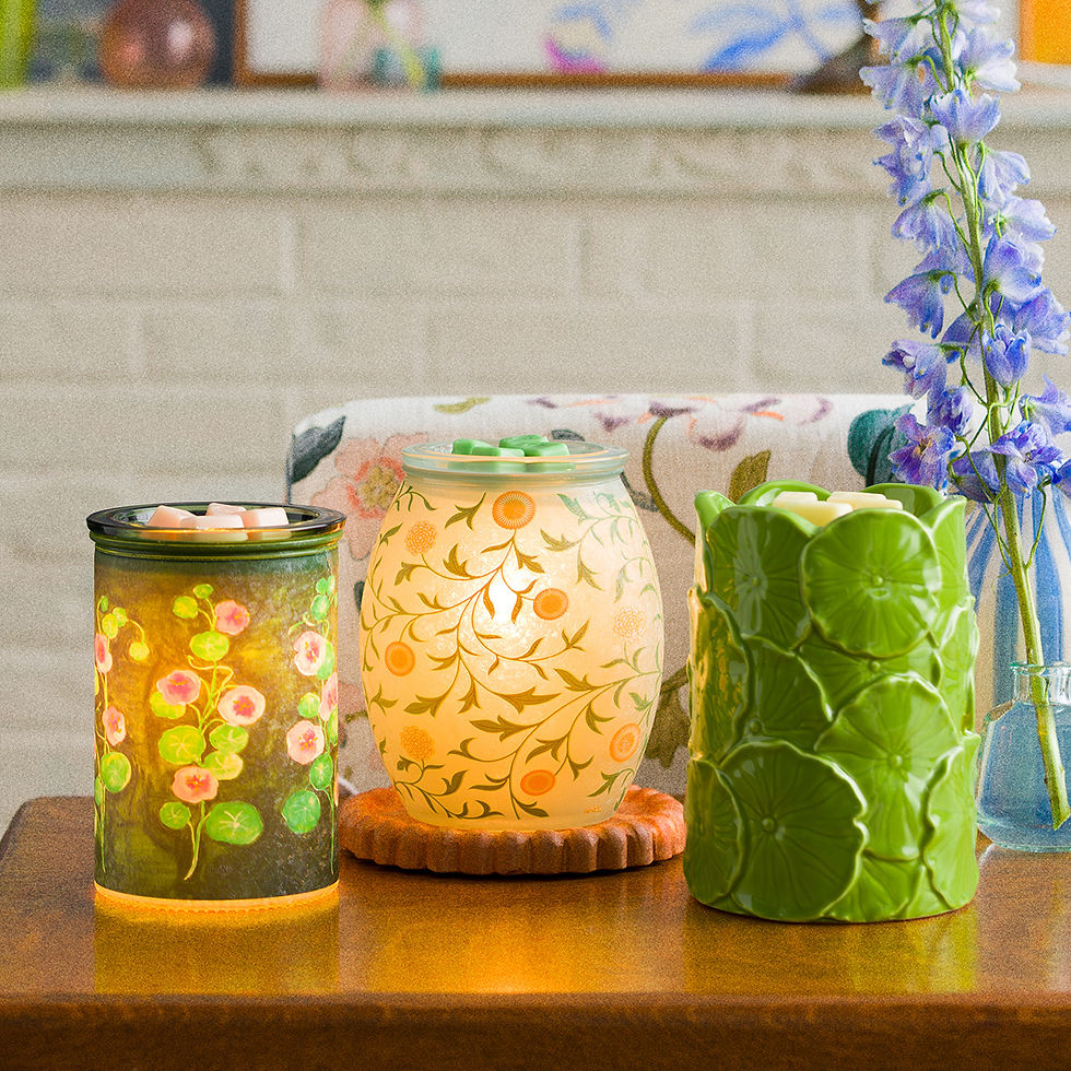 the three march edit warmers on a table