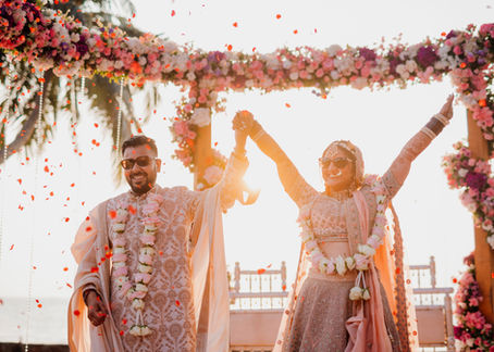 Prabhjot & Abhik’s Vibrant Goa Wedding at Prainha Resort By The Sea – Captured by Avnish Dhoundiyal Photography
