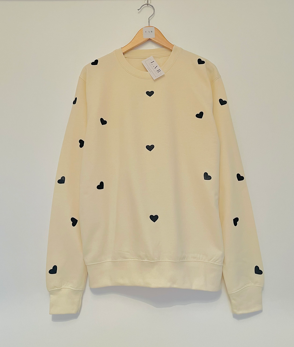Thumbnail: Black heart sweater 
