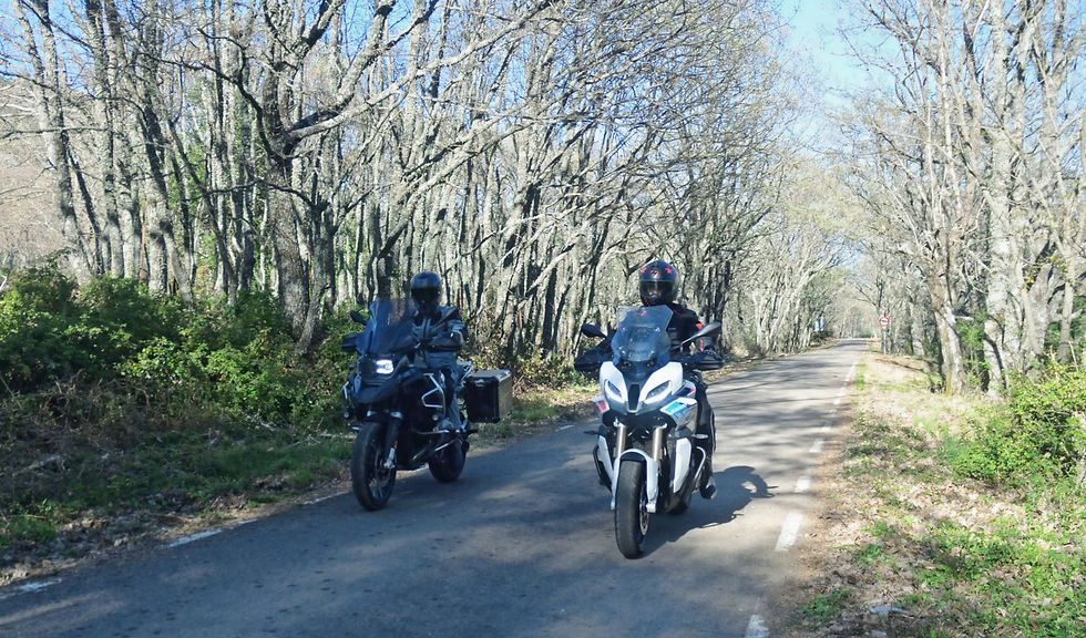motos rodando bmw