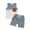 Thumbnail: Adorable Toddler Baby Boy 2Pcs Summer Tracksuit
