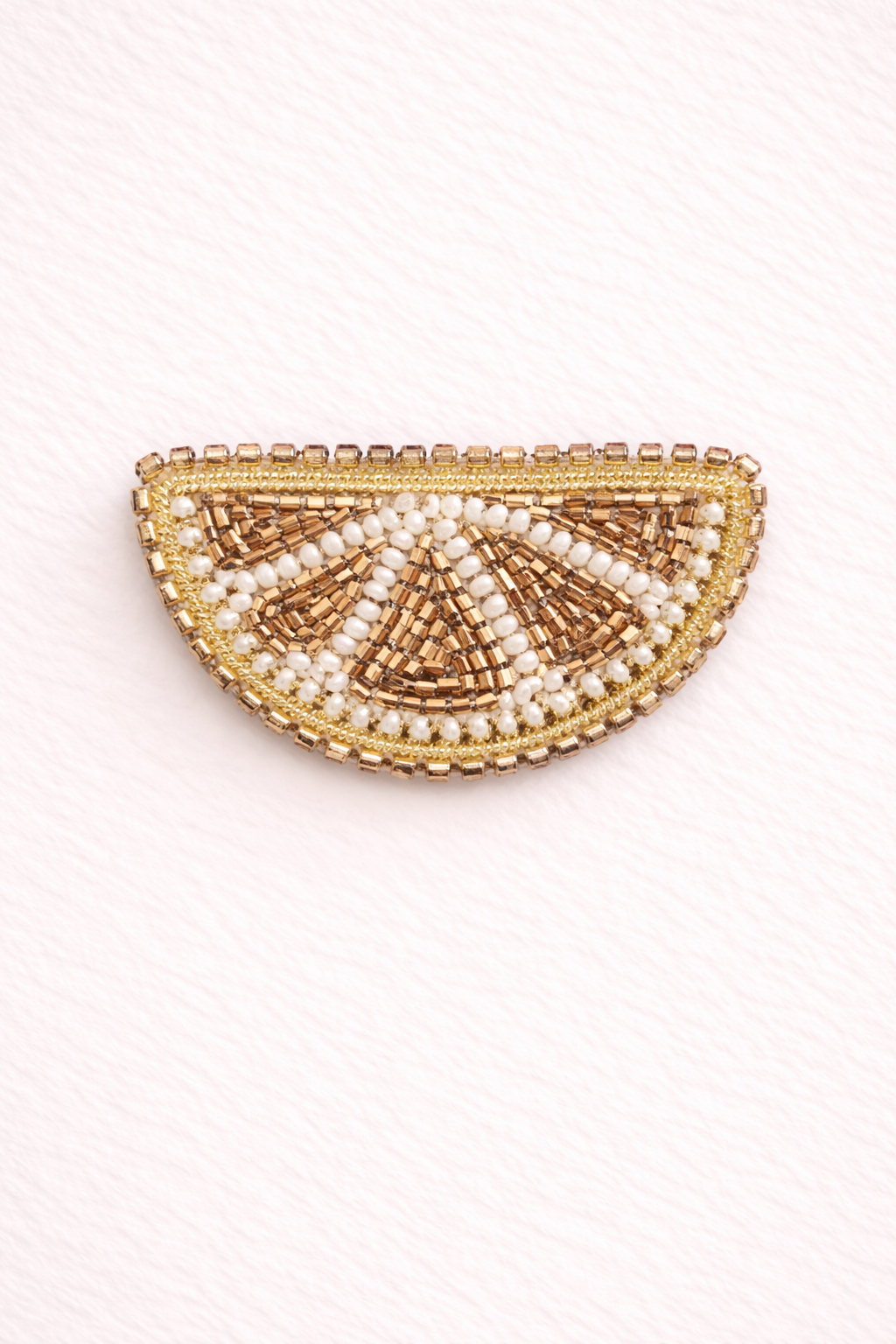 Lemon Slice Brooch