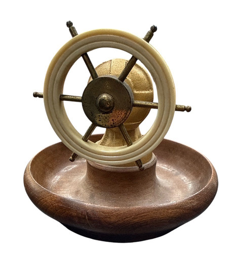Ships Wheel Nutcracker | abchouseclearanceltd