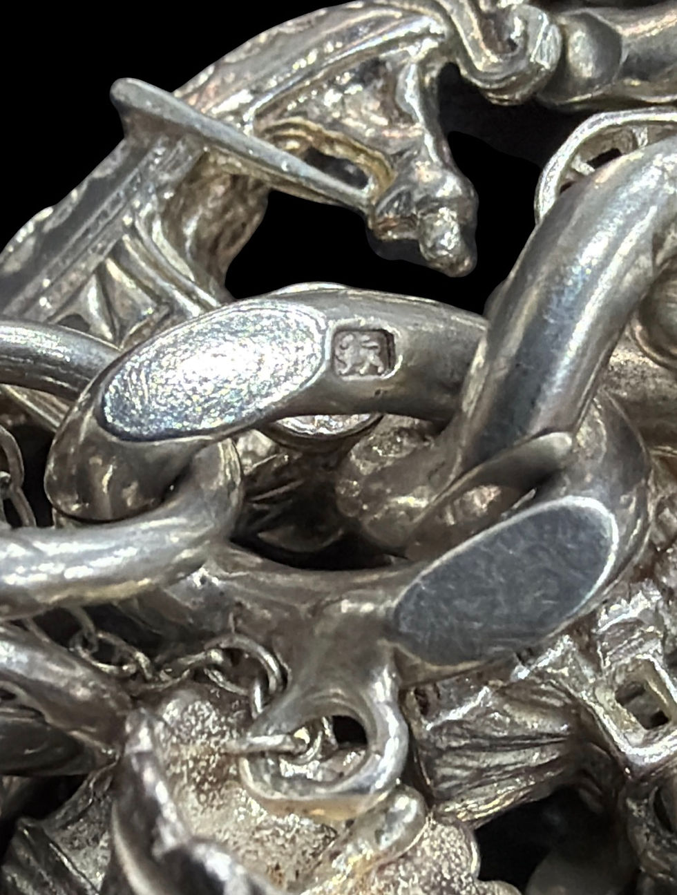 Thumbnail: Silver Charm Bracelet 
