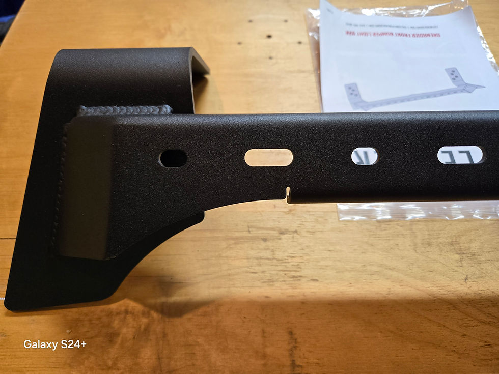 Thumbnail: Leitner Designs Light bar for the Grenadier at Design-Build-Go