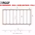 Thumbnail: Leitner Designs INEOS GRENADIER ACS ROOF FULL LENGTH PLATFORM RACK