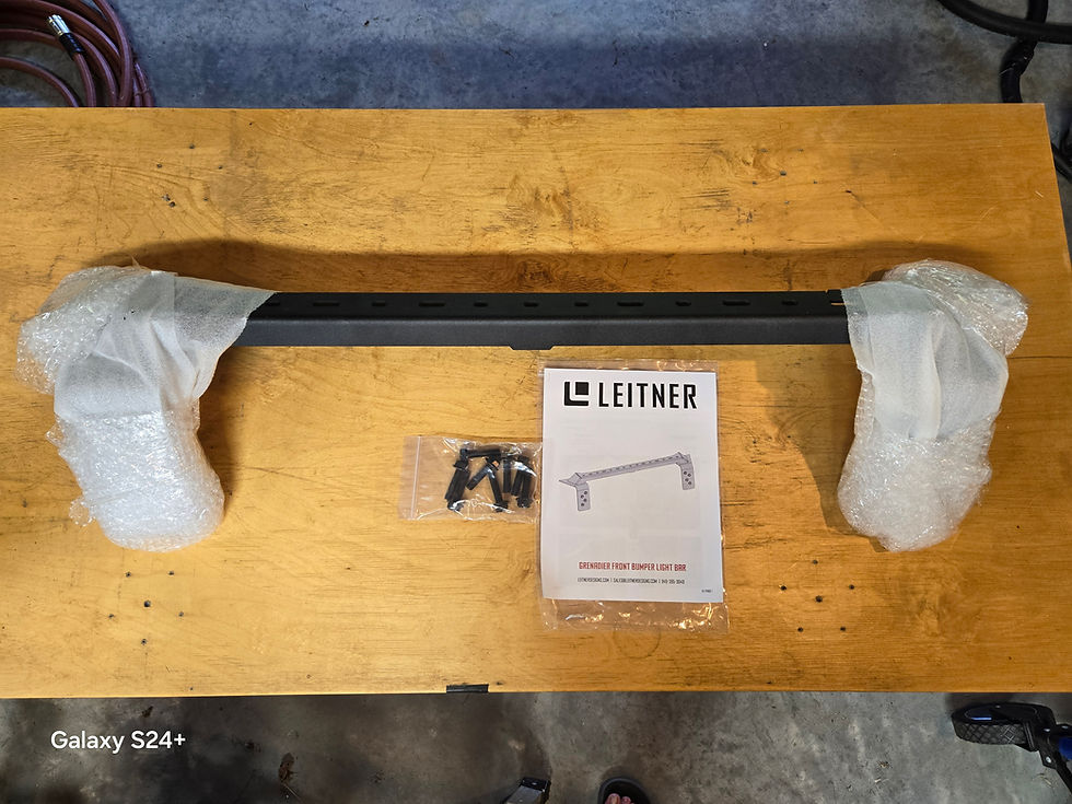 Thumbnail: Leitner Designs Light bar for the Grenadier at Design-Build-Go