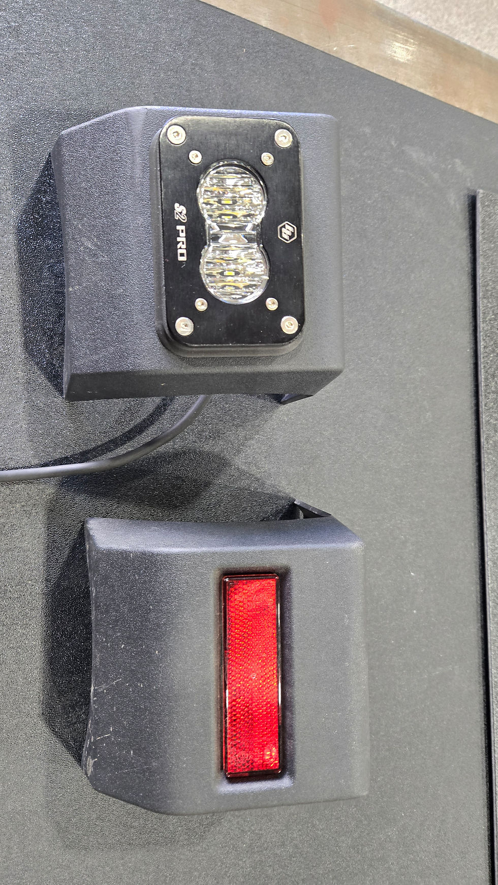 Thumbnail: Design-Build-Go Rear Bumper Lights - Light compared to stock 