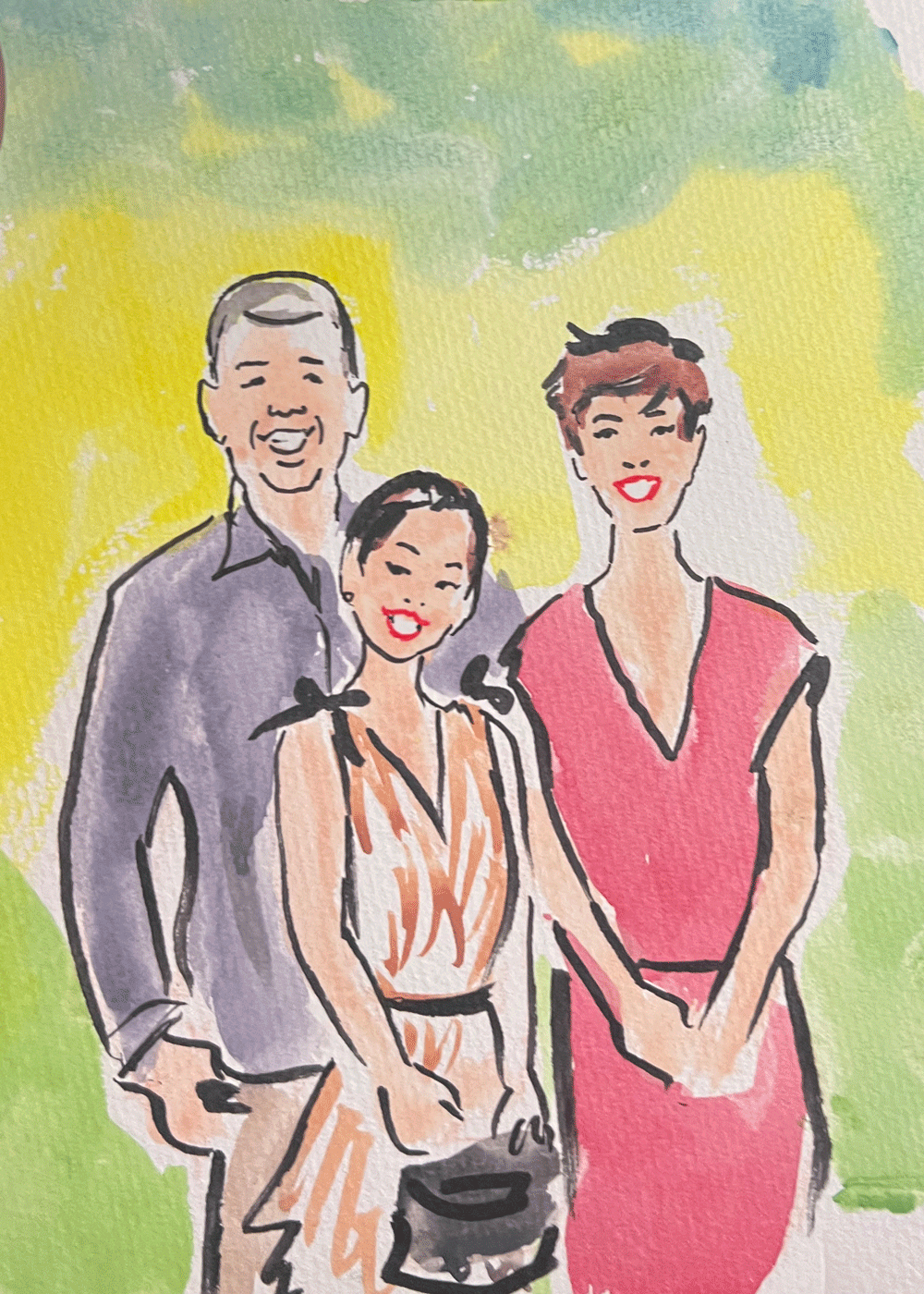 Live Guest Painting Portrait 