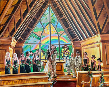 Maui-Wedding-Art-24x30_live-wedding-painting-oil-on-canvas-ariel-quiroz-art-Grand-Wailea.j