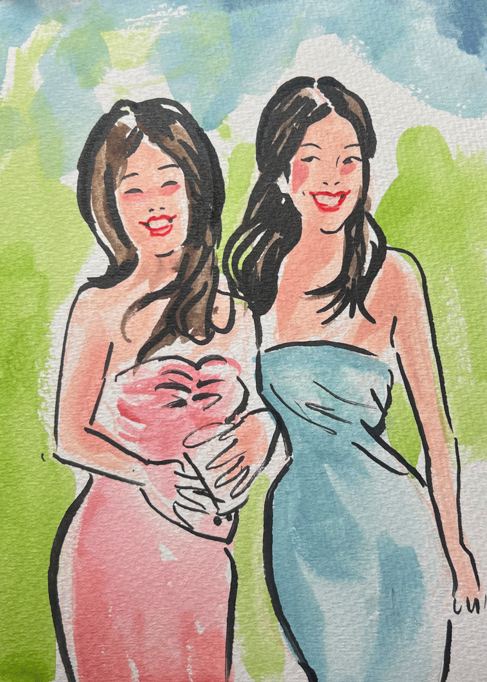 Live Guest Painting Portrait 