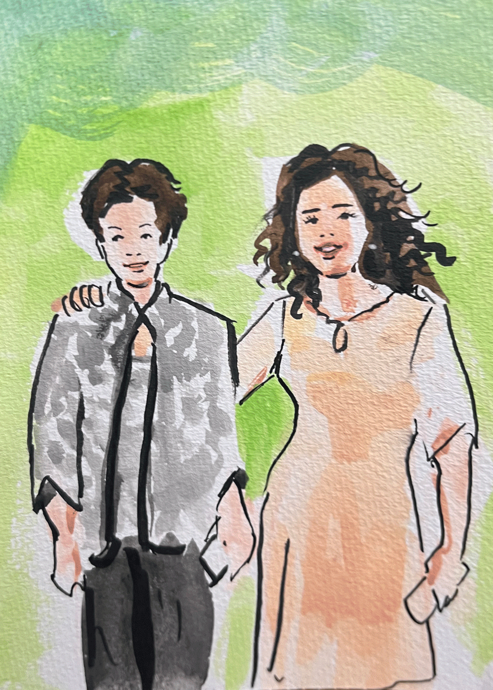 Live Guest Painting Portrait 
