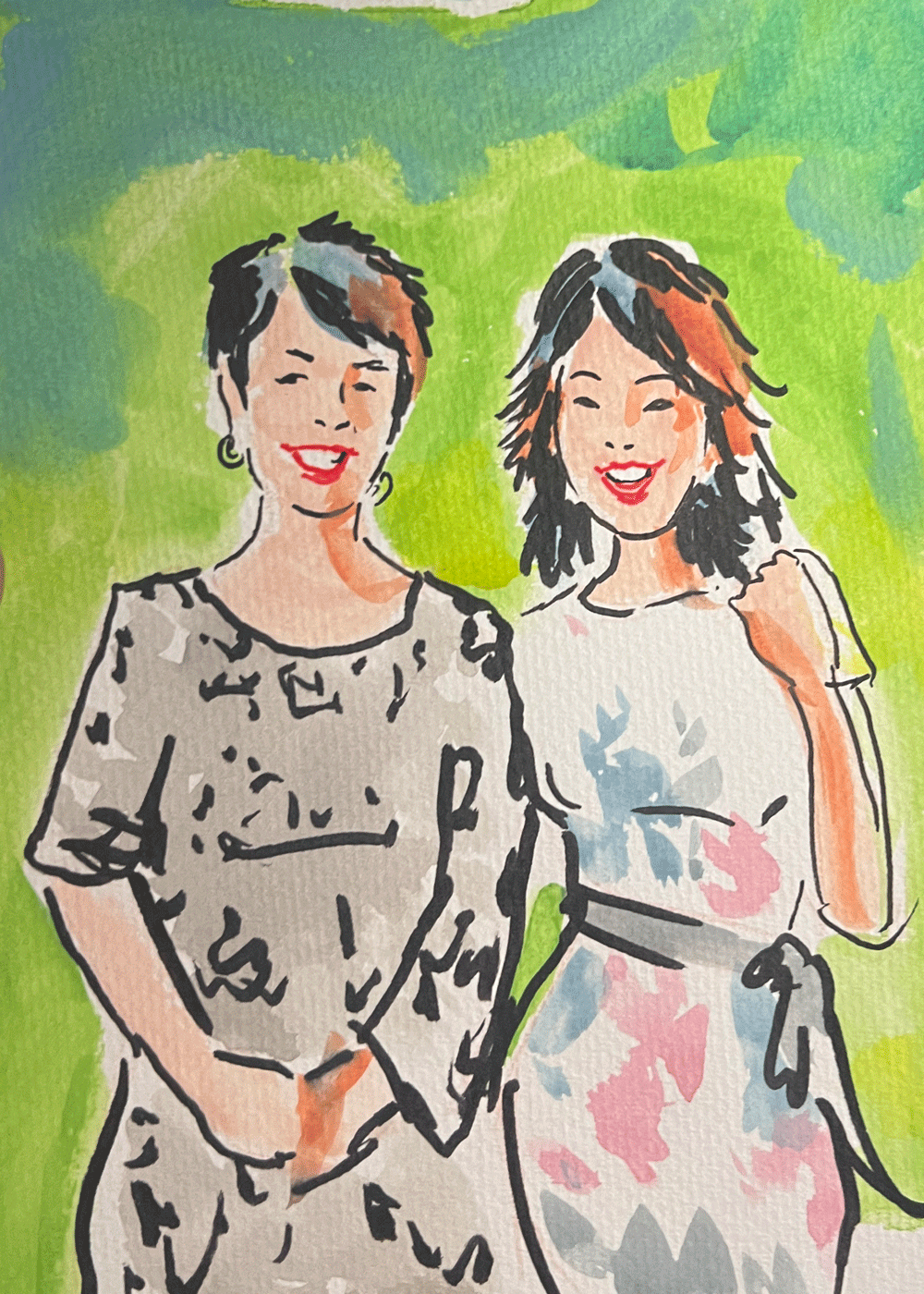 Live Guest Painting Portrait 