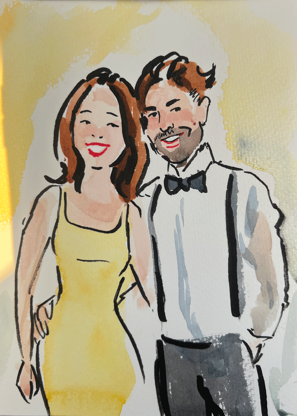 Live Guest Painting Portrait 