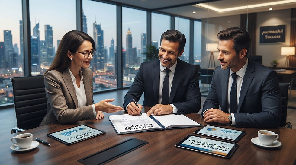 نهج قانوني واستراتيجي لتأسيس شراكات مستدامة
