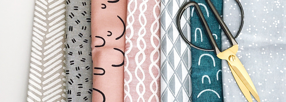 Fabric and Scissors
