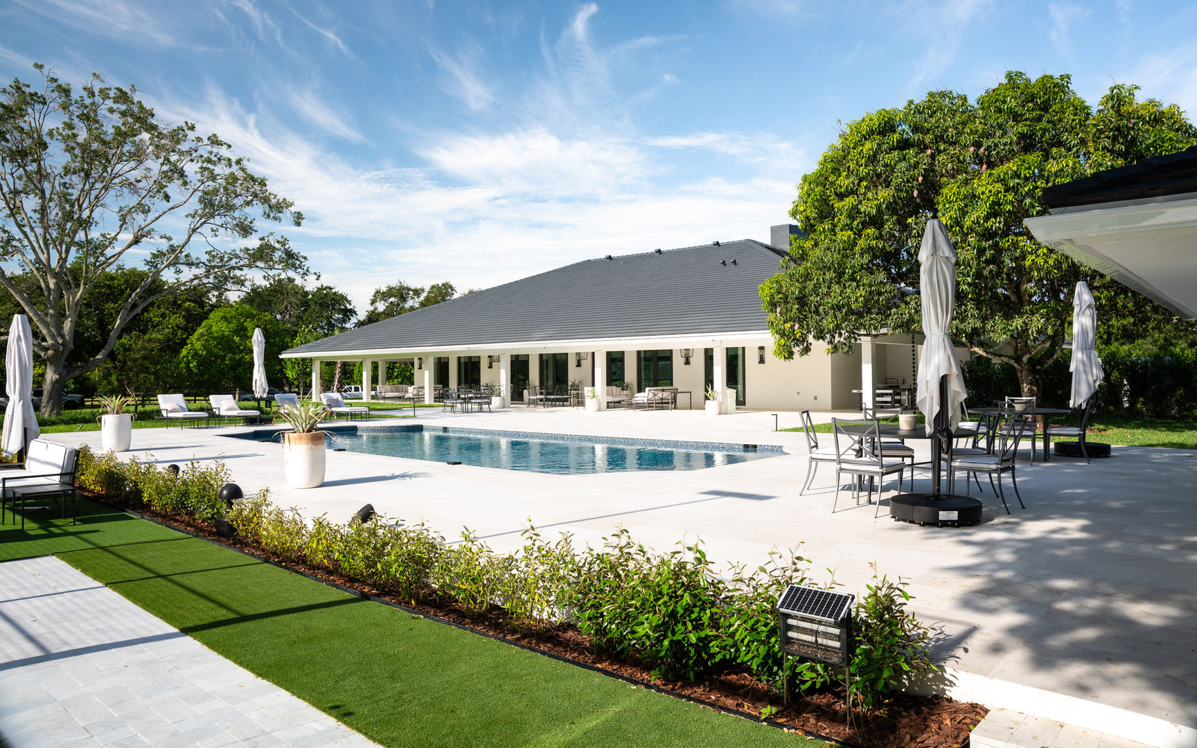 The Reserve of Southwest Ranches transformed estate featuring luxury outdoor living, resort-style amenities, and a private recreation complex.