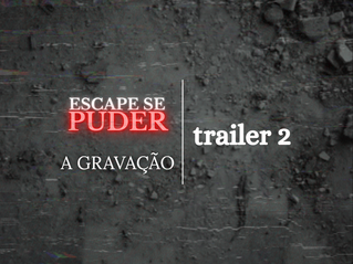 Escape se Puder: A Gravação (Trailer 2 oficial do livro)