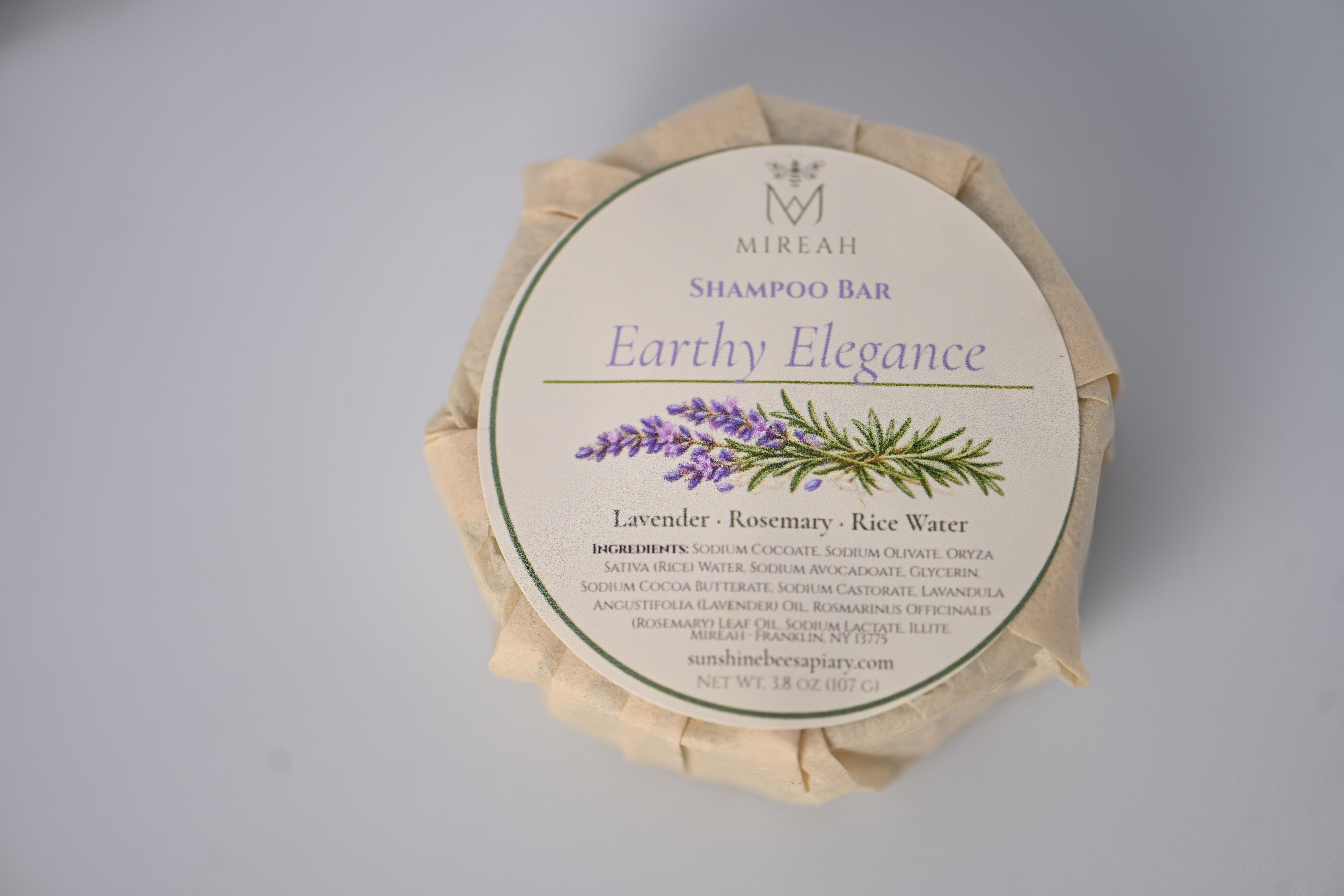 Earthy Elegance Shampoo Bar