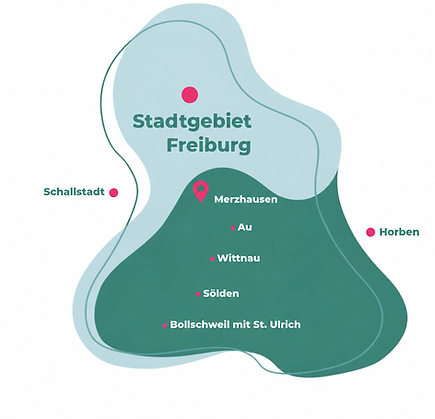 Einzugsgebiet FSP Pflegedienst