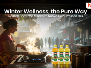 Indian Morning Stall cooking breckfast with cold pressed oils