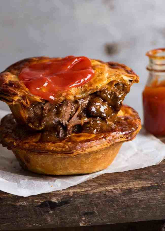 Aussie meat pie
