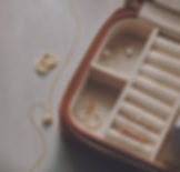 Leatherette Jewelry Case with Mirror