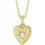 Thumbnail: Heart Sunburst Necklace