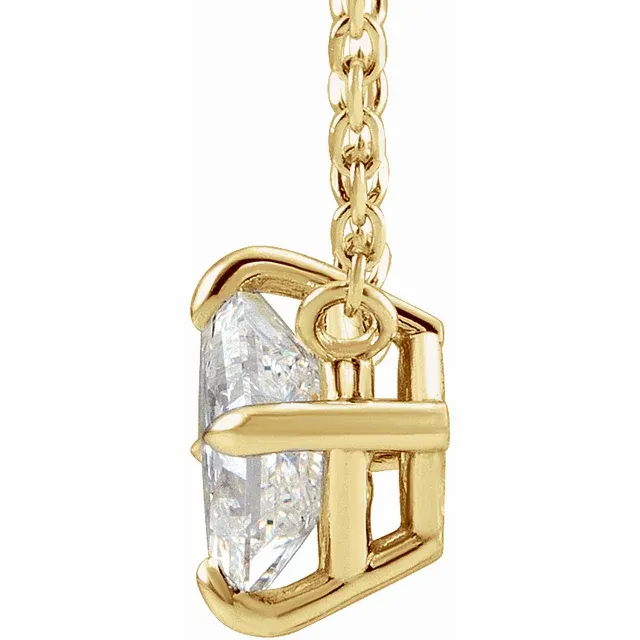 Thumbnail: Princess Solitaire Necklace