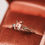Thumbnail: Madison Rust Velvet Ring Box