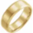 Beveled Edge Men's Band with no diamonds