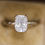 Thumbnail: The Alahambra + Elongated Cushion Cut Solitaire Engagement Ring (Double Claw)